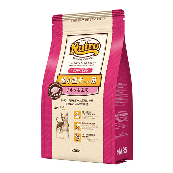 ニュートロ ナチュラル チョイス 超小型犬4kg以下用 エイジングケア チキン＆玄米