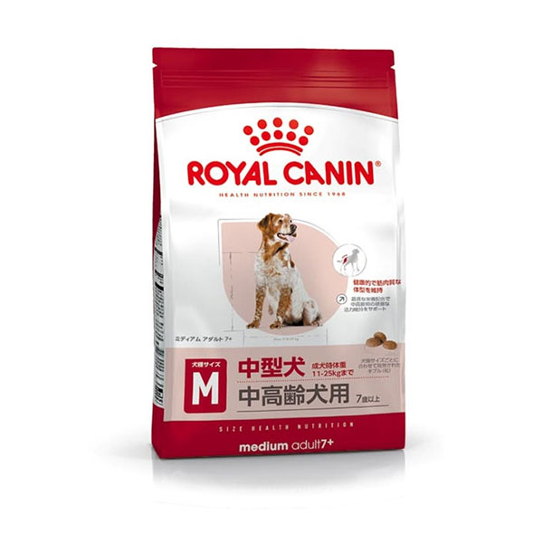ミディアム アダルト 7+（中型犬専用フード 中高齢犬用）