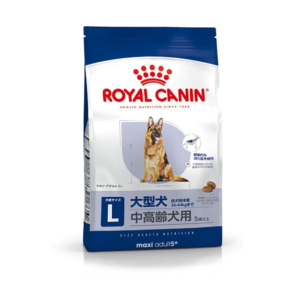 マキシ アダルト 5+（大型犬専用フード 中高齢犬用）15kg