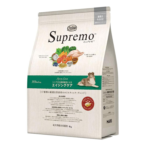シュプレモ シニア犬用 全犬種用 4kg