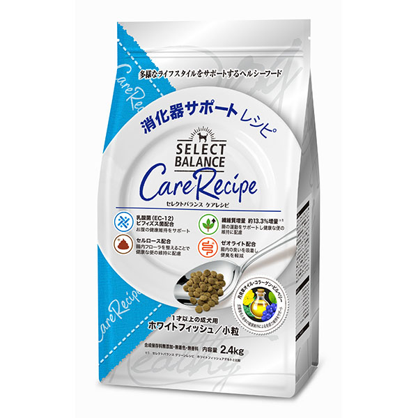 セレクトバランス ケアレシピ 消化器サポートレシピ / 1才以上の成犬用ホワイトフィッシュ小粒