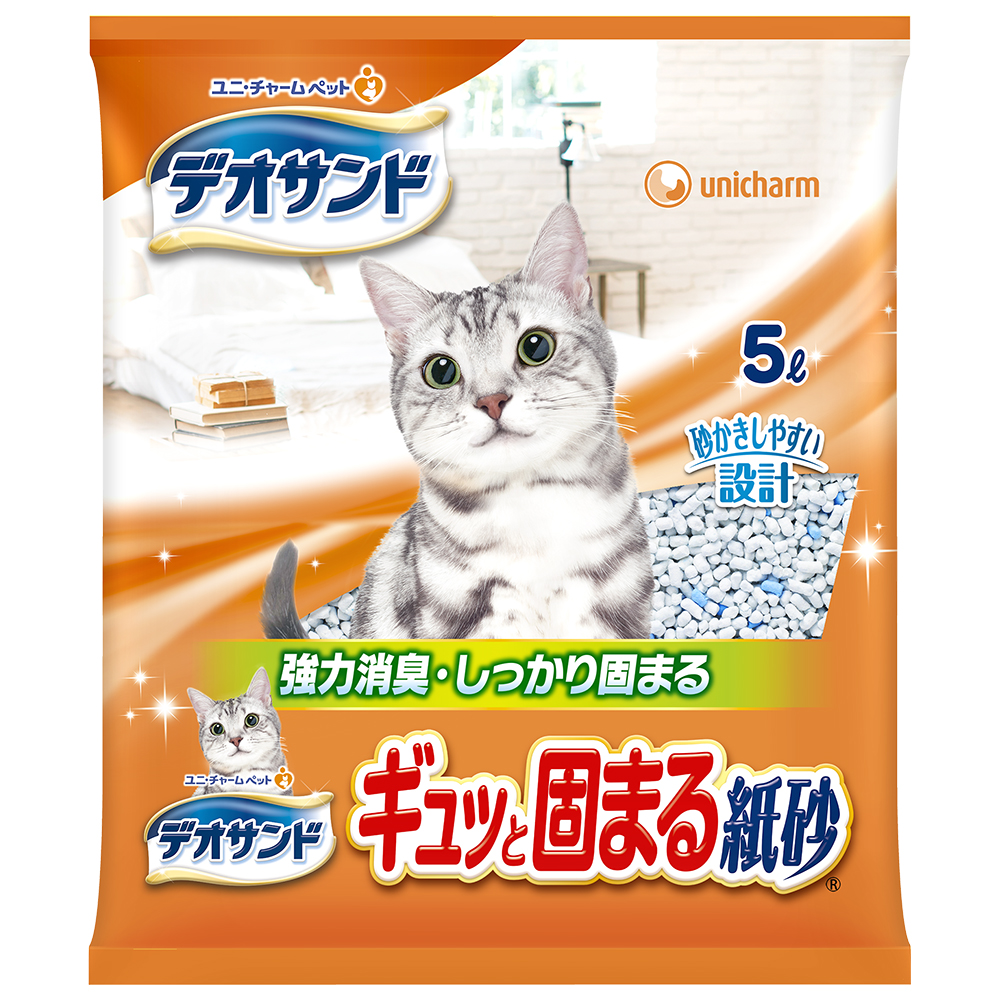 デオサンド 紙砂 5L