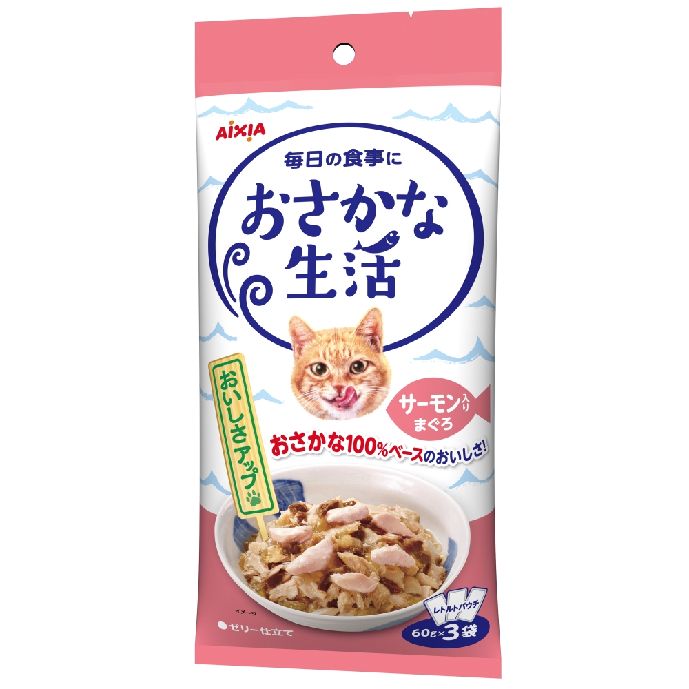 おさかな生活 サーモン入りまぐろ 180g