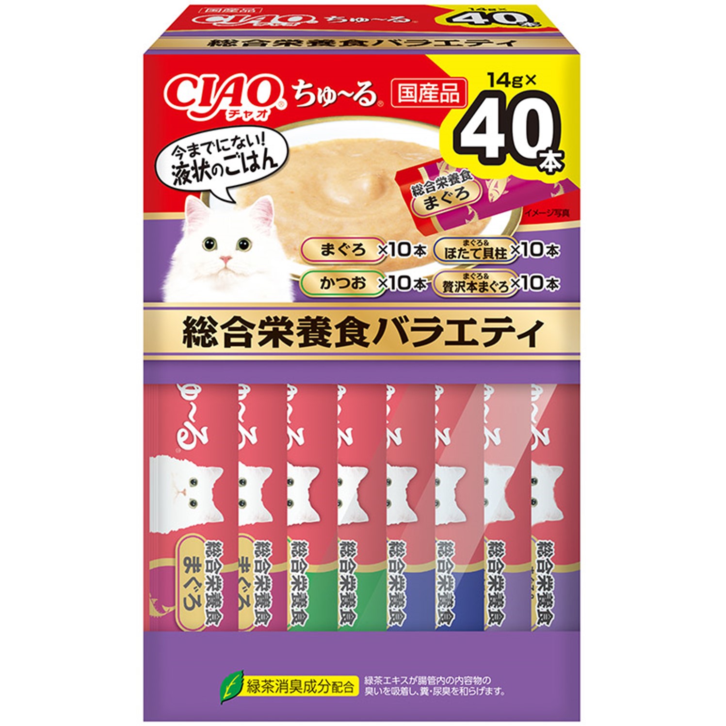 CIAO ちゅ～る 総合栄養食バラエティ BOX 14g×40P