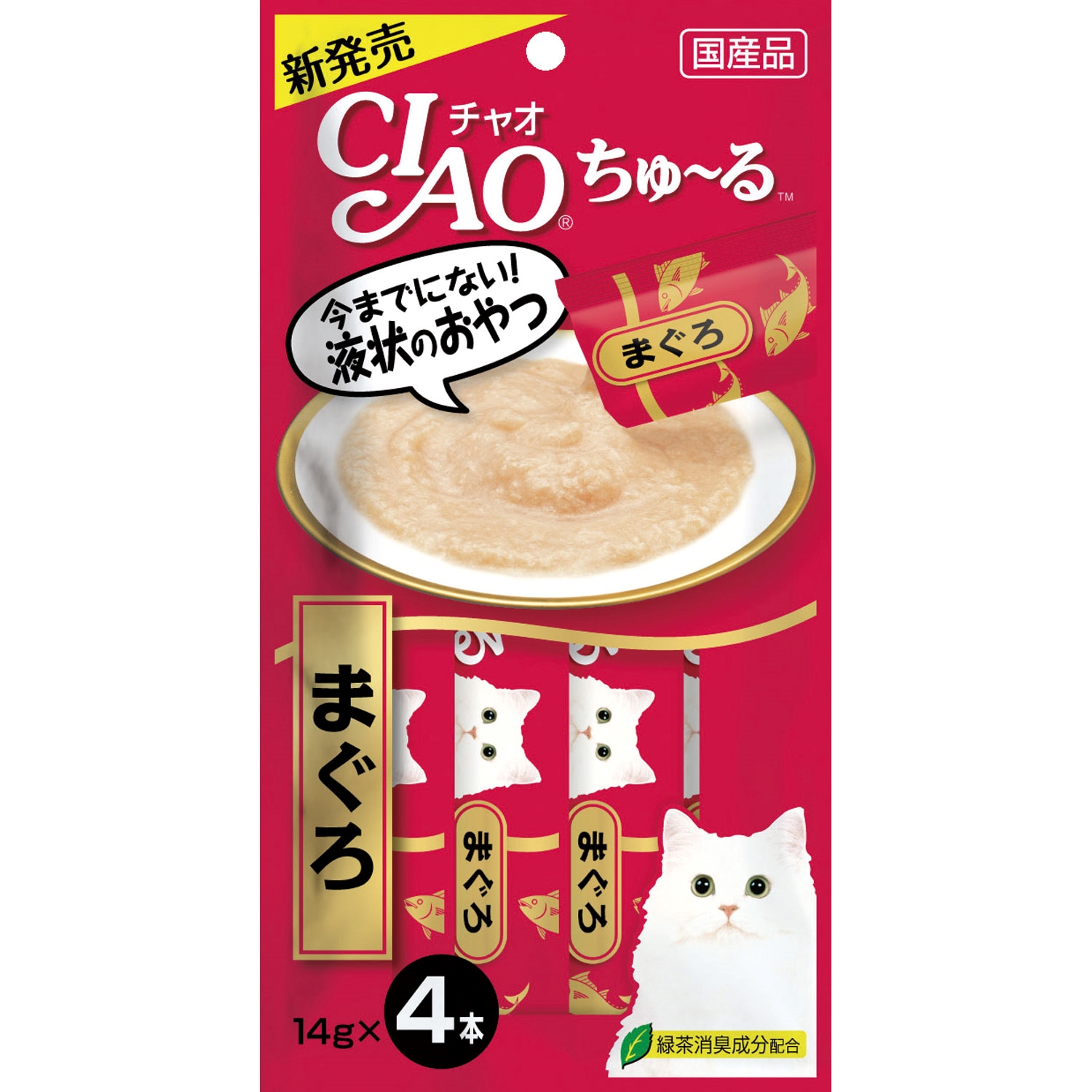 CIAO ちゅ～る まぐろ 14g×4本