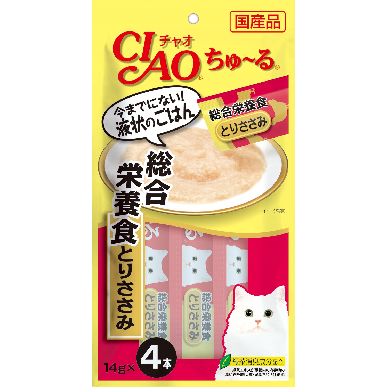 CIAO ちゅ～る 総合栄養食 とりささみ 14g×4本