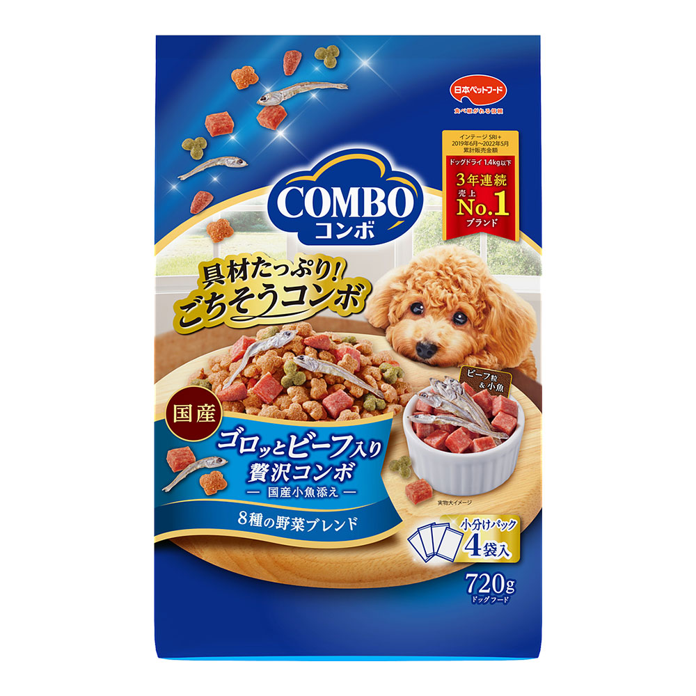 コンボドッグゴロッとビーフ入り720g