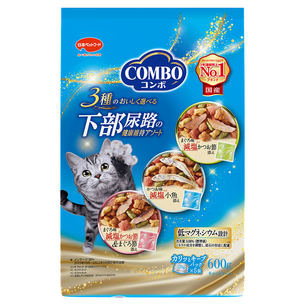 コンボキャット 下部尿路の健康維持アソート600g