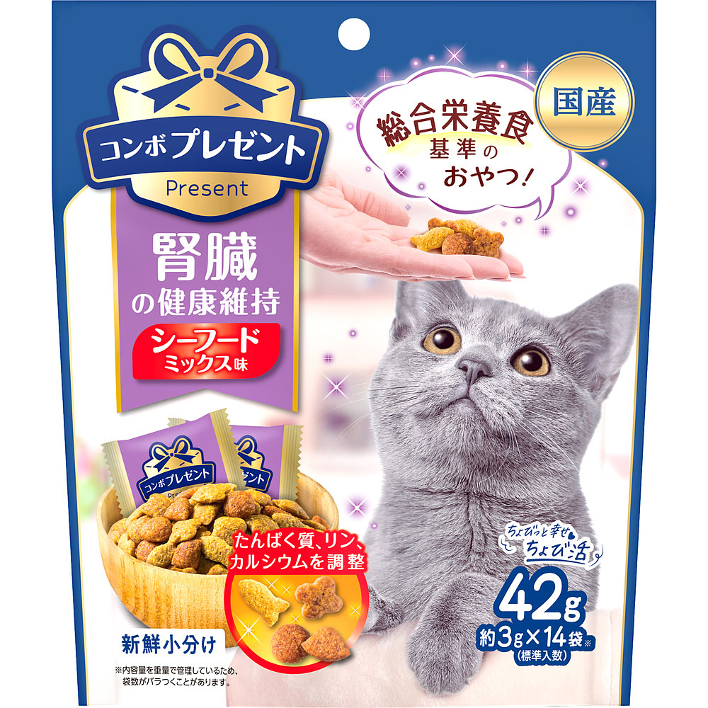 コンボプレゼントキャットおやつ腎臓の健康維持42g
