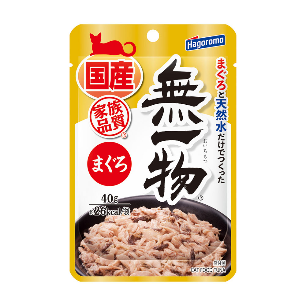はごろもフーズ 無一物パウチ　まぐろ 40g