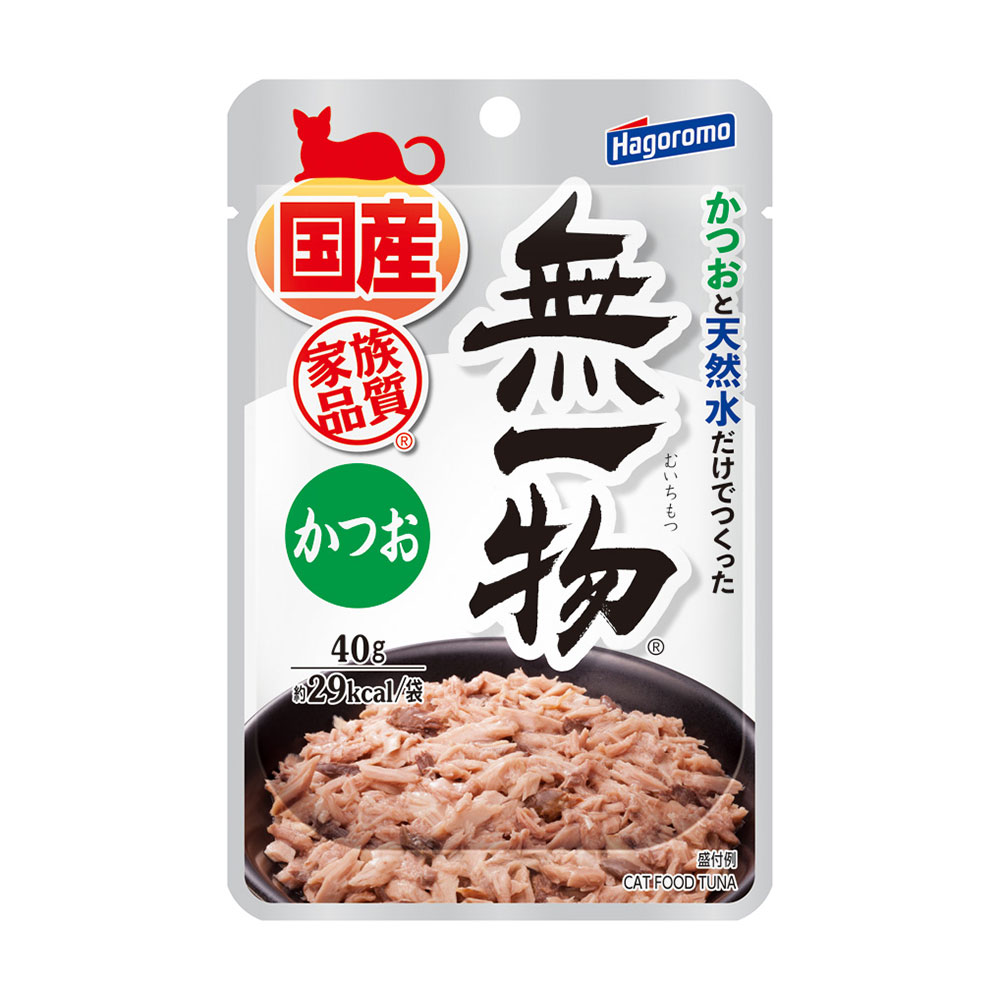 はごろもフーズ 無一物パウチ　かつお 40g