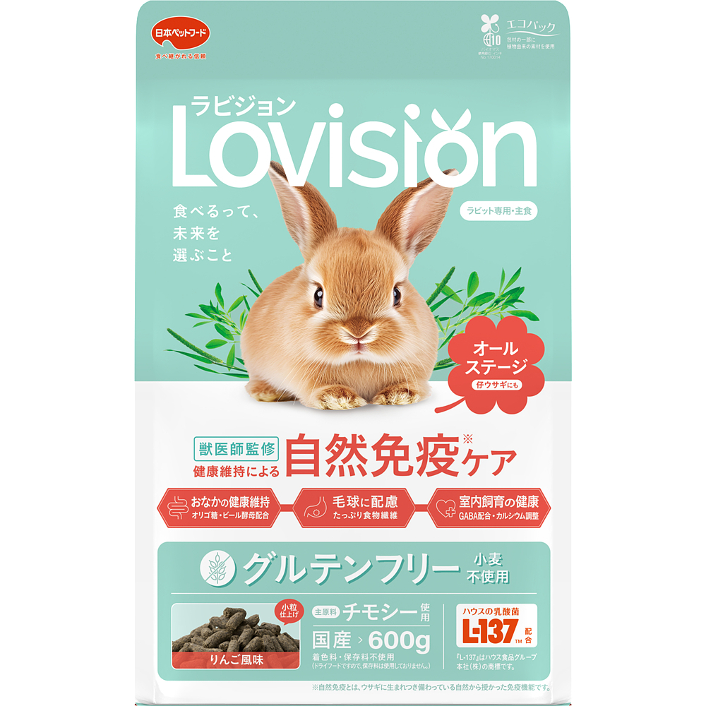 ラビジョン　ラビットフード　オールステージ 600g