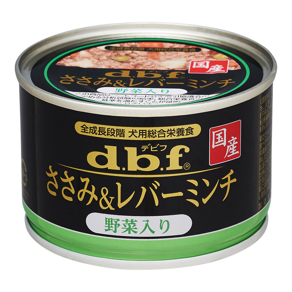 デビフ　ささみ＆レバーミンチ　野菜入り　150g