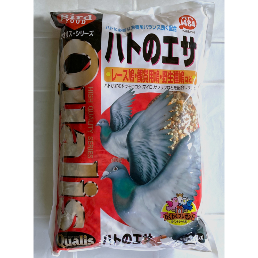 クオリス　ハトのエサ　３．８ｋｇ