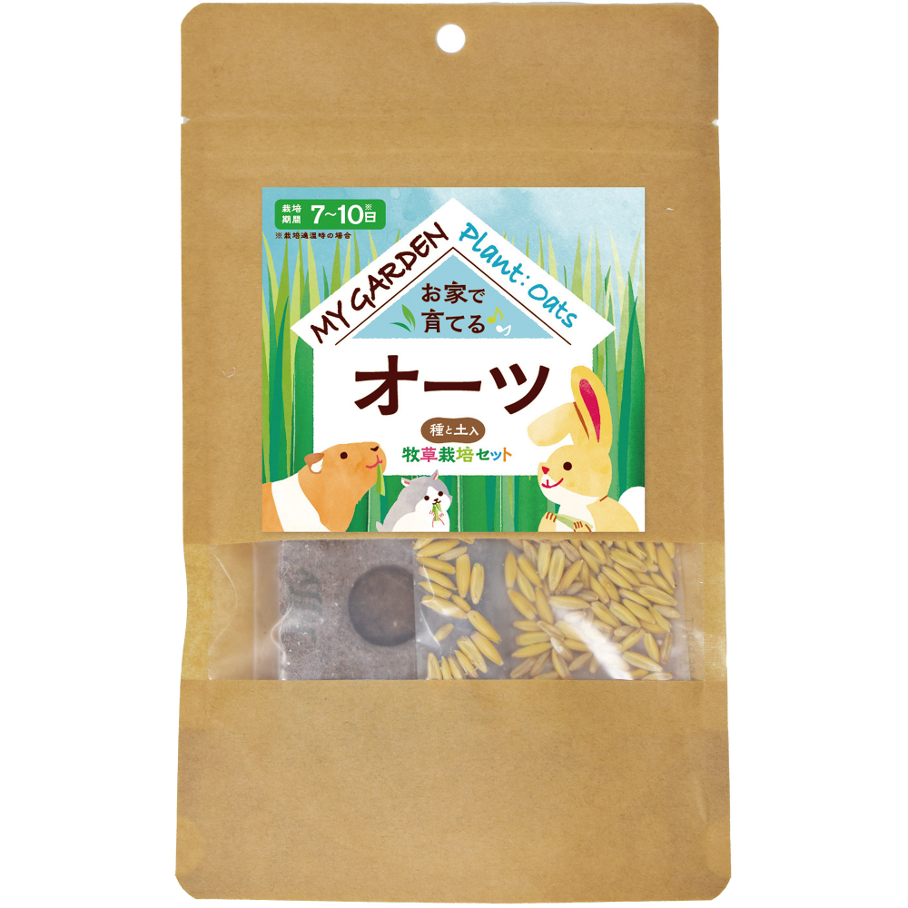 マイガーデン　牧草栽培セット　オーツ