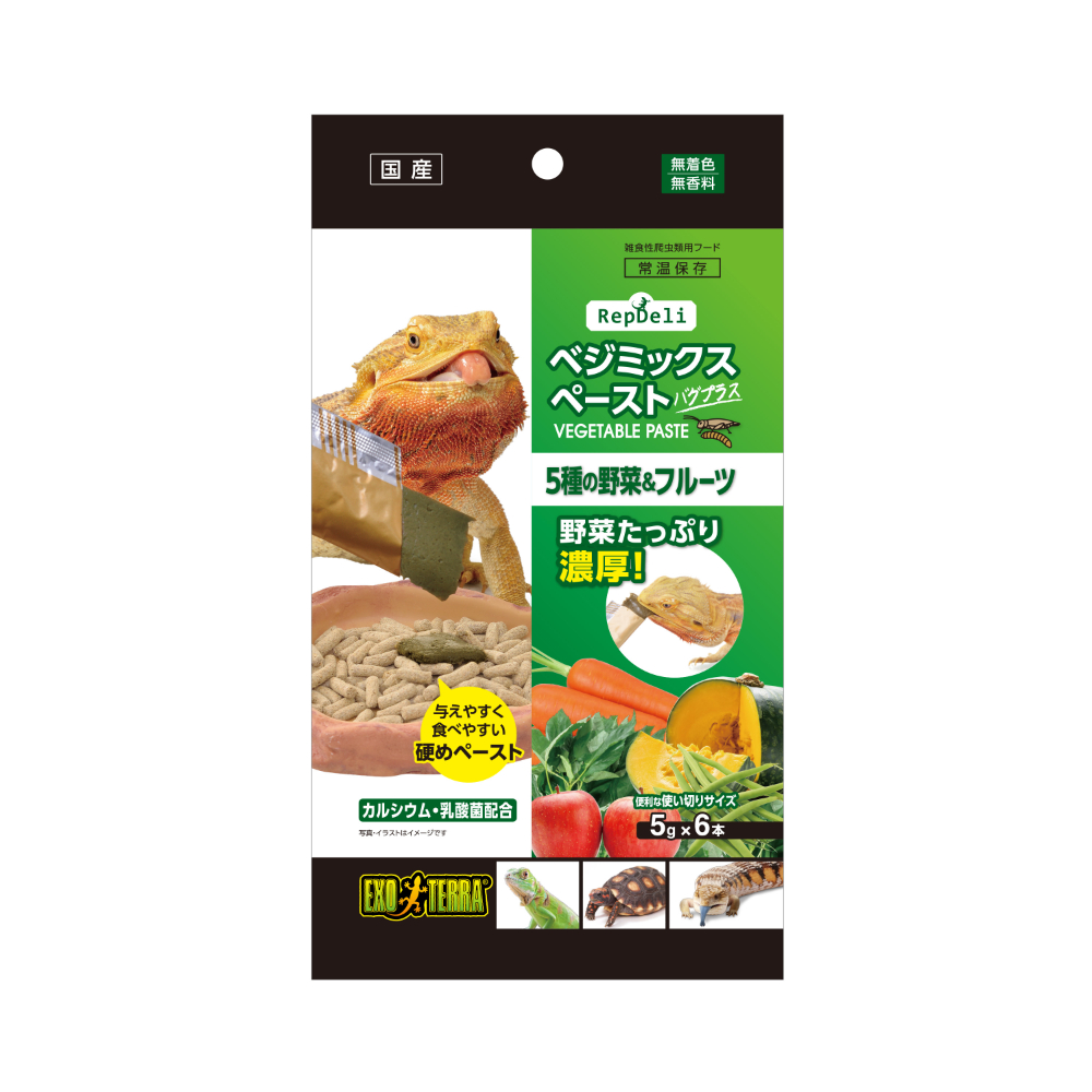 ジェックス RepDeli　ベジミックスペースト　バグプラス 5g×6本