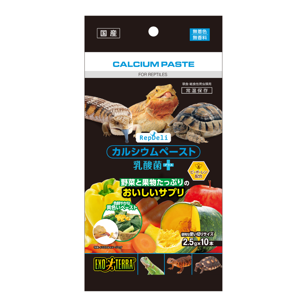 GEX RepDeli　カルシウムペースト　乳酸菌プラス 2．5g10本