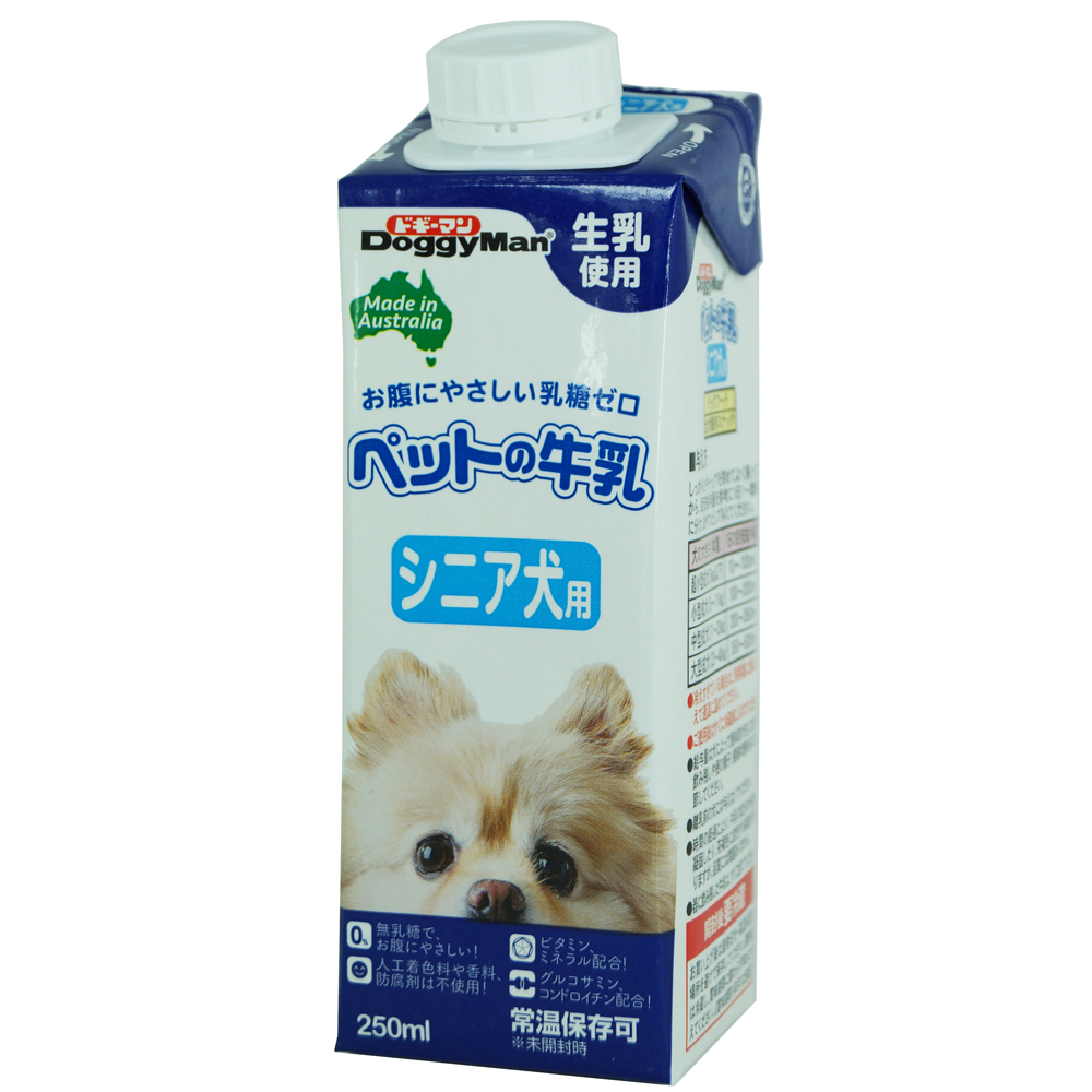 ドギーマン ペットの牛乳　シニア犬用 250ml