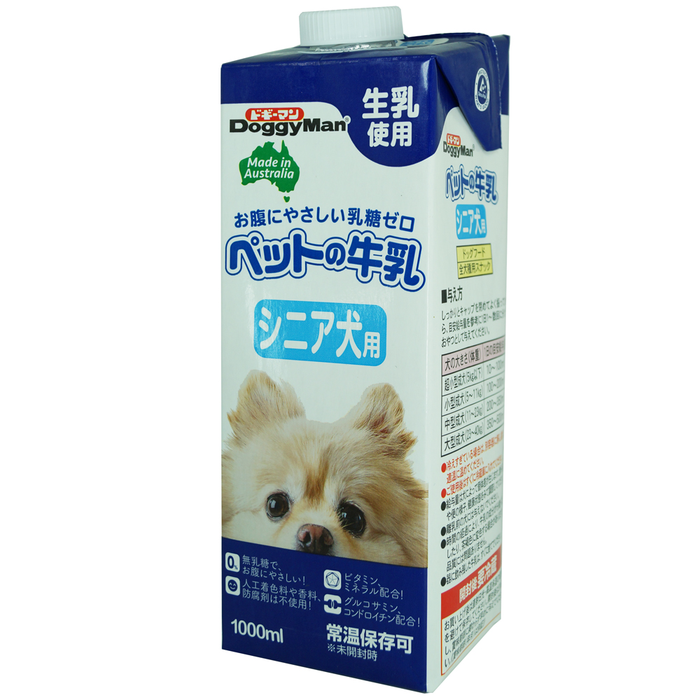 ドギーマン ペットの牛乳　シニア犬用 1000ml